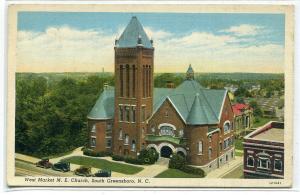 West Market M E Church Greensboro North Carolina 1940 postcard