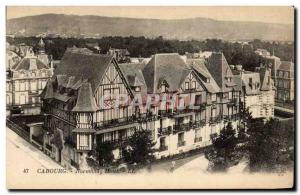 Old Postcard Cabourg Normandy Hotel