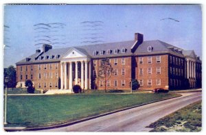 1952 UNIVERSITY OF MARYLAND AGRICULTURE BUILDING COLLEGE PARK VINTAGE POSTCARD