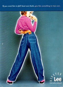 Advertising Lee Riveted Jeans