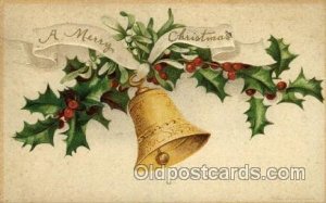 Artist Ellen Clapsaddle, Christmas 1907 close to perfect corners, postal used...