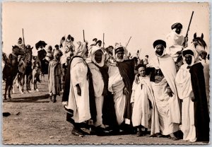 Collection Saharienne Chefs de Grandes Tentes Real Photo RPPC Postcard