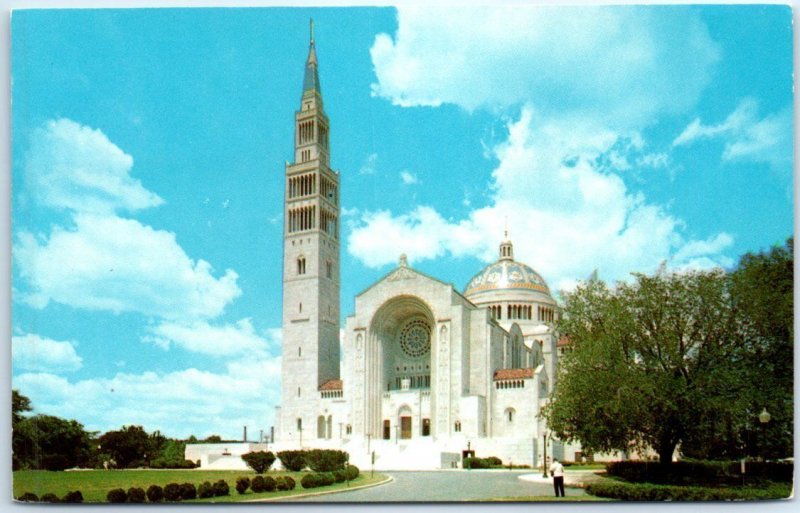 Postcard - The National Shrine Of The Immaculate Conception - Washington, D. C.