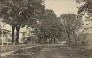 Cavendish VT Main St. c1910 Real Photo Postcard