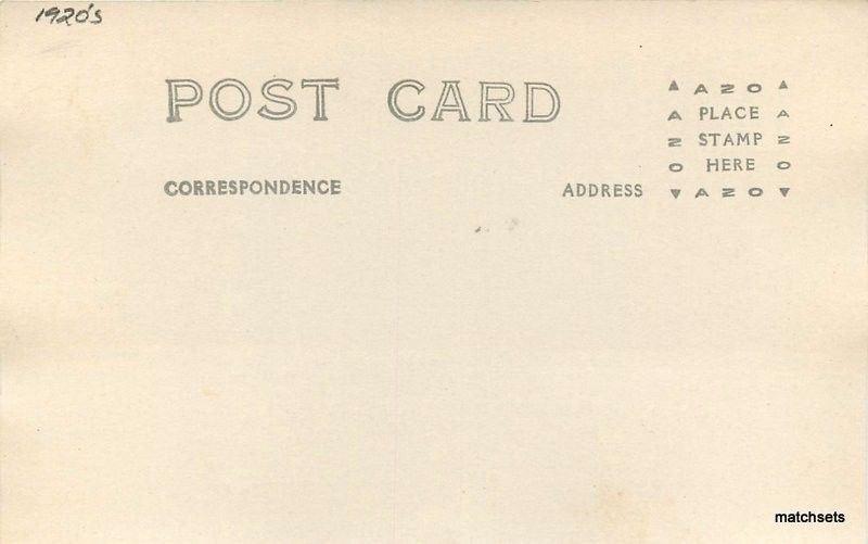 1920s Tavern Peterboro New Hampshire RPPC Real Photo postcard 620