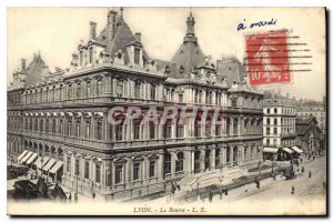 Postcard Old Lyon Place des Cordeliers and the Stock Exchange Palace