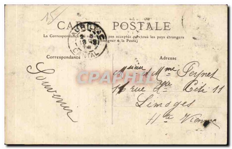 Aurillac - Courthouse - Old Postcard