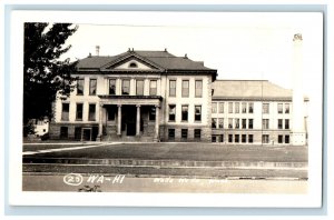 c1930's Walla Walla High School Washington WA RPPC Photo Antique Postcard 