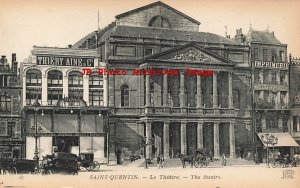 France, Saint-Quentin, The Theatre, Exterior View, No 42