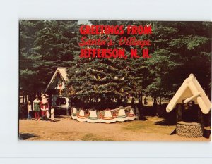 M-114411 Show House Giant Christmas Tree Wishing Well Santa's Village Jefferson