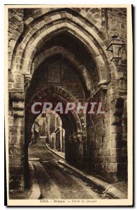 Postcard Old Gate Dinan Jerzual