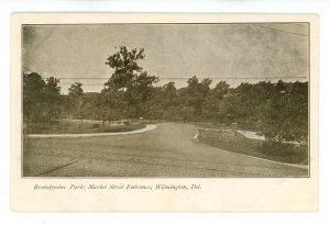 DE - Wilmington. Brandywine Park, Market Street Entrance ca 1905