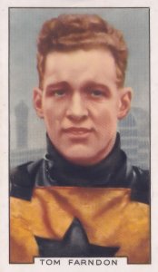 Tom Farndon Killed Stuntman Daredevil 1930s Cigarette Card