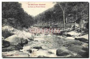 Old Postcard Morvan Cure drill Chenue