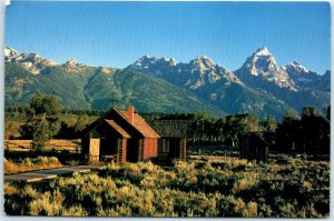 Postcard - Episcopal Chapel of The Transfiguration - Moose, Wyoming