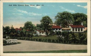 Biloxi Mississippi MS Gulf Hills Country Club Vintage Postcard