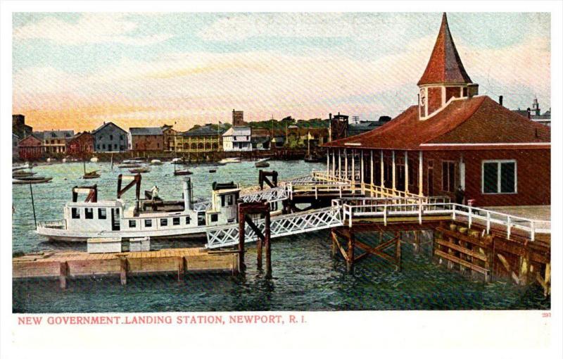 13146  RI  Newport  Goverment Landing Station