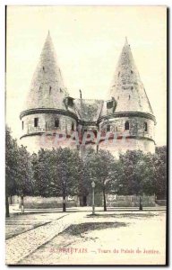 Old Postcard Beauvais Courthouse Tours