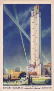 Havoline Thermometer Chicago World's Fair 1933