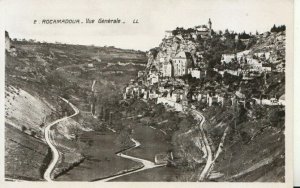 France Postcard - Rocamadour - Vue Generale - Real Photograph - Ref TZ9771