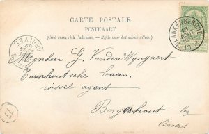 Belgium Blankenberghe water castle 1902