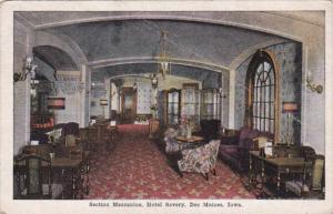 Iowa Des Moines Hotel Savery Mezzanine Section