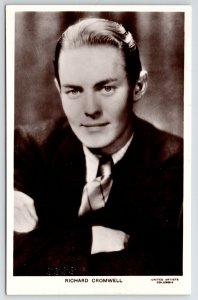 Long Beach CA Native~Actor Richard Cromwell~Radabaugh~Young Mr Lincoln RPPC1950s