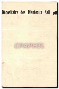 Postcard Old Fashion Costume