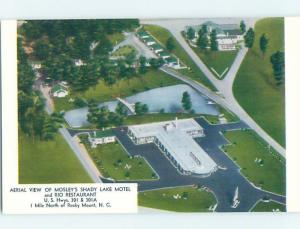 Unused Pre-1980 MOTEL SCENE Rocky Mount North Carolina NC G7299@