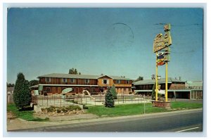 c1960 Trails End Motel Exterior Lakewood Denver Colorado CO Vintage Postcard 