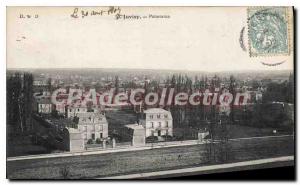 Old Postcard Juvisy Panorama