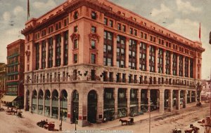 Vintage Postcard 1910's Spandels Apartment Building Landmark Omaha Nebraska NB