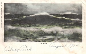Vintage Postcard The Wave Ocean Breeze Surf Sightseeing Water Adventure