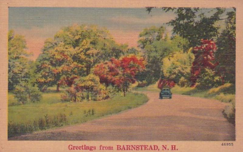 New Hampshire Greetings From Barnstead