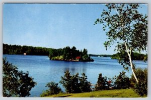 Ramona Island From Anicanabe Park, Kenora, Lake Of The Woods, Ontario Postcard