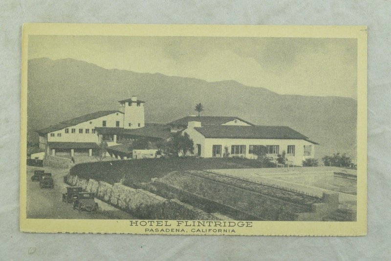 C.1910 Hotel Flintridge, Pasadena, Cal. Vintage Postcard P102