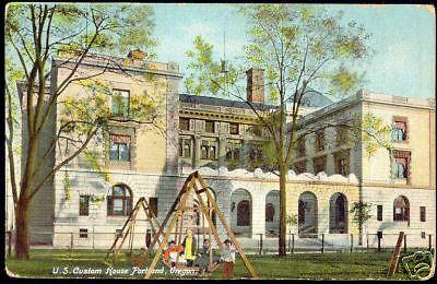 Portland, Oregon, U.S. Custom House, Play Ground (1910)