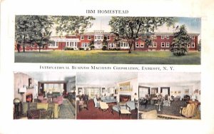 IBM Homestead Endicott, New York Postcard
