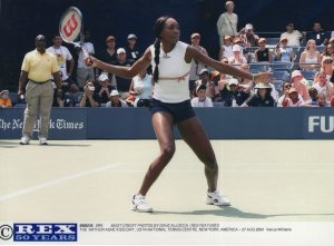 Venus Williams Arthur Ashe 2004 New York Rare USA Press Publicity Tennis Photo