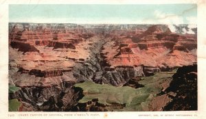 Vintage Postcard 1920's From O'Neil's Point Grand Canyon Nat'l Park Arizona