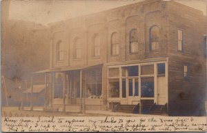 RPPC View of McCarty's Store, Candor NY c1905 Vintage Postcard R70