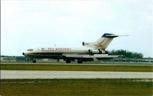 Eastern Airlines Boeing 727 Vintage Postcard Standard View Card 