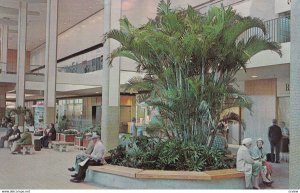 ROCHESTER, New York, 1950-1960s; Under The Palms In Midtown Plaza Mall