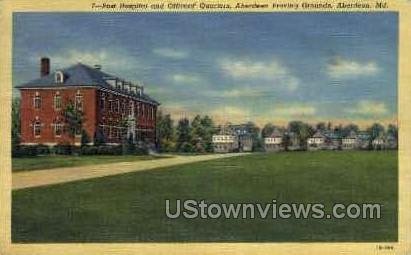 Post Hospital & Officers' Quarters in Aberdeen, Maryland