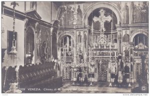 VENEZIA, Chiesa di S. Giorgio del Greci, Interno, Venetio, Italy, 00-10s