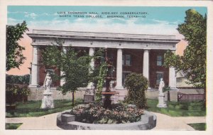 SHERMAN, Texas, 1910s; North Texas College,Lois Thompson Hall, Kidd-Key Conserva