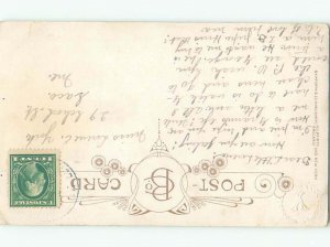 Bamforth Comic DOG DRINKING FROM BABY BOTTLE AB9921