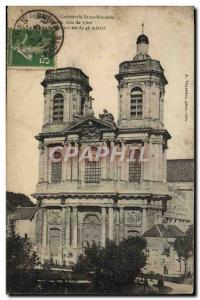 Old Postcard Langres Cathedrale Saint Mammes