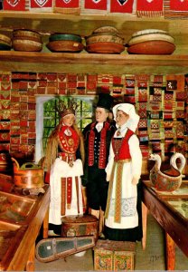 Norway Local Costumes From Hardanger Bu Museum