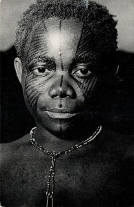 belgian congo, EPULU, Native Pygmy Woman Ituri Forest, Necklace (1950s) Postcard